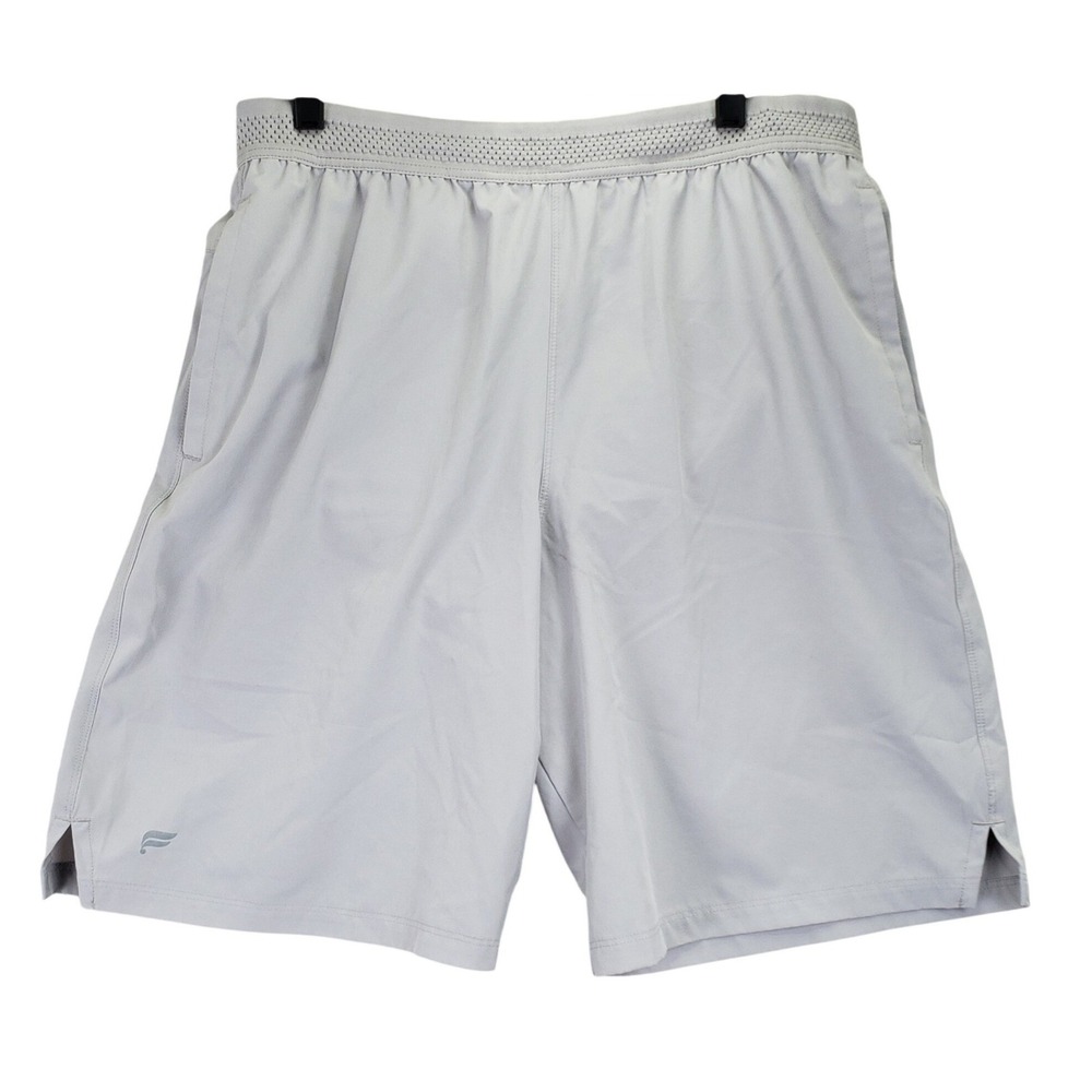 Fabletics Active Shorts Mens M Gray Athletic Training Gymwear Performance